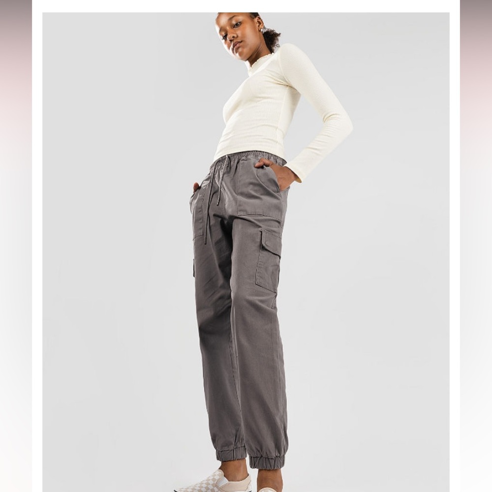 Black Streetwear Society Cargo Joggers